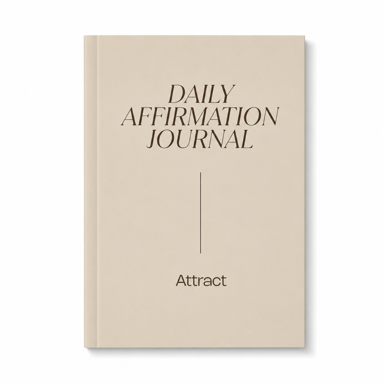 Attract Daily Affirmation Journal