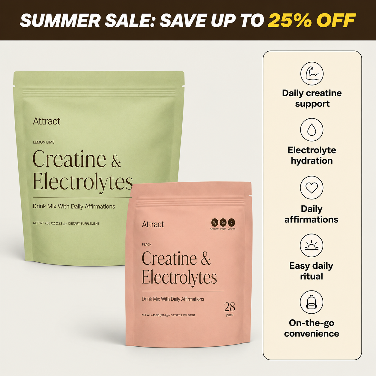Creatine & Electrolytes Powder