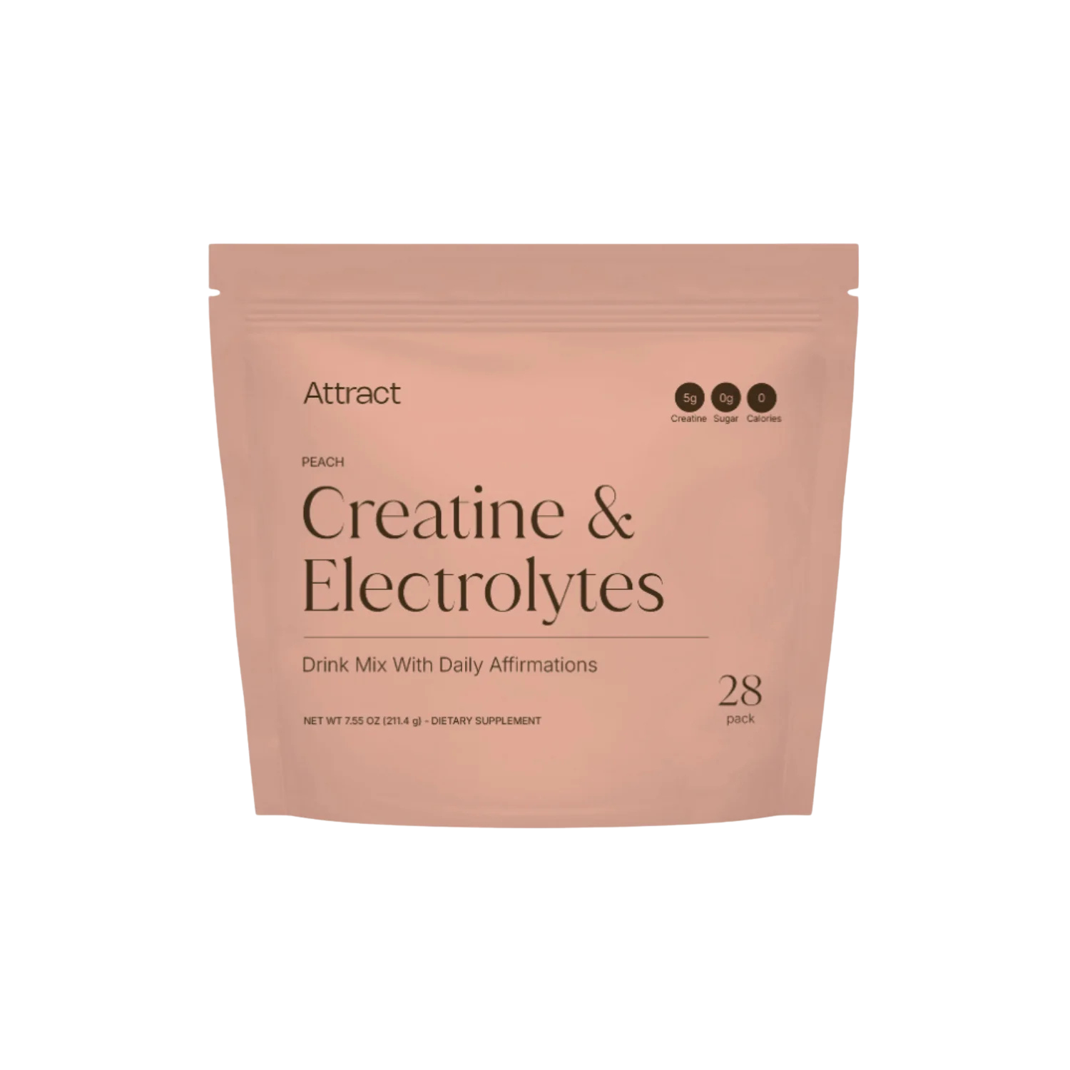 Attract Creatine & Electrolytes Peach